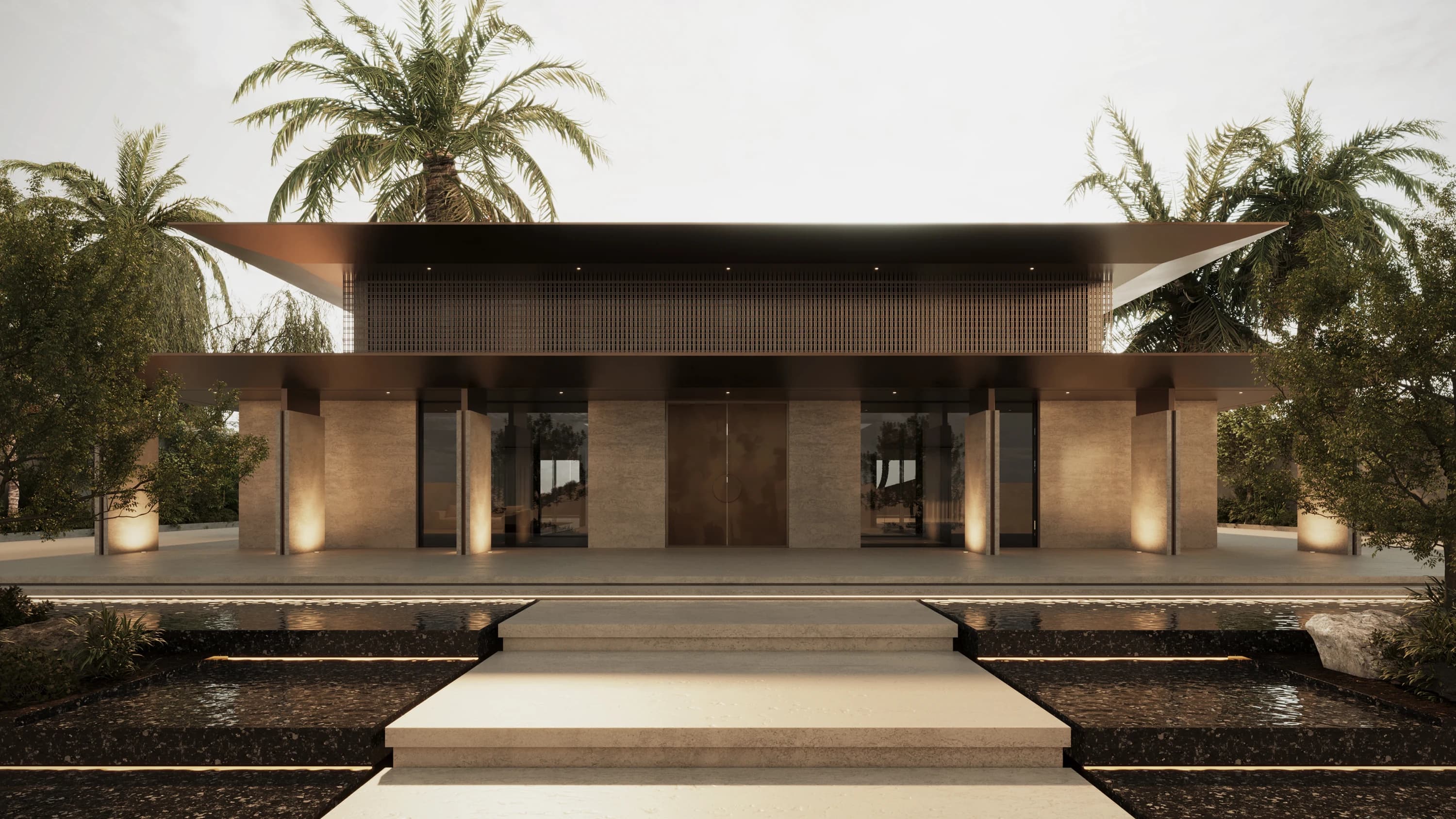 Desert Court, Diriyah, KSA — view 1
